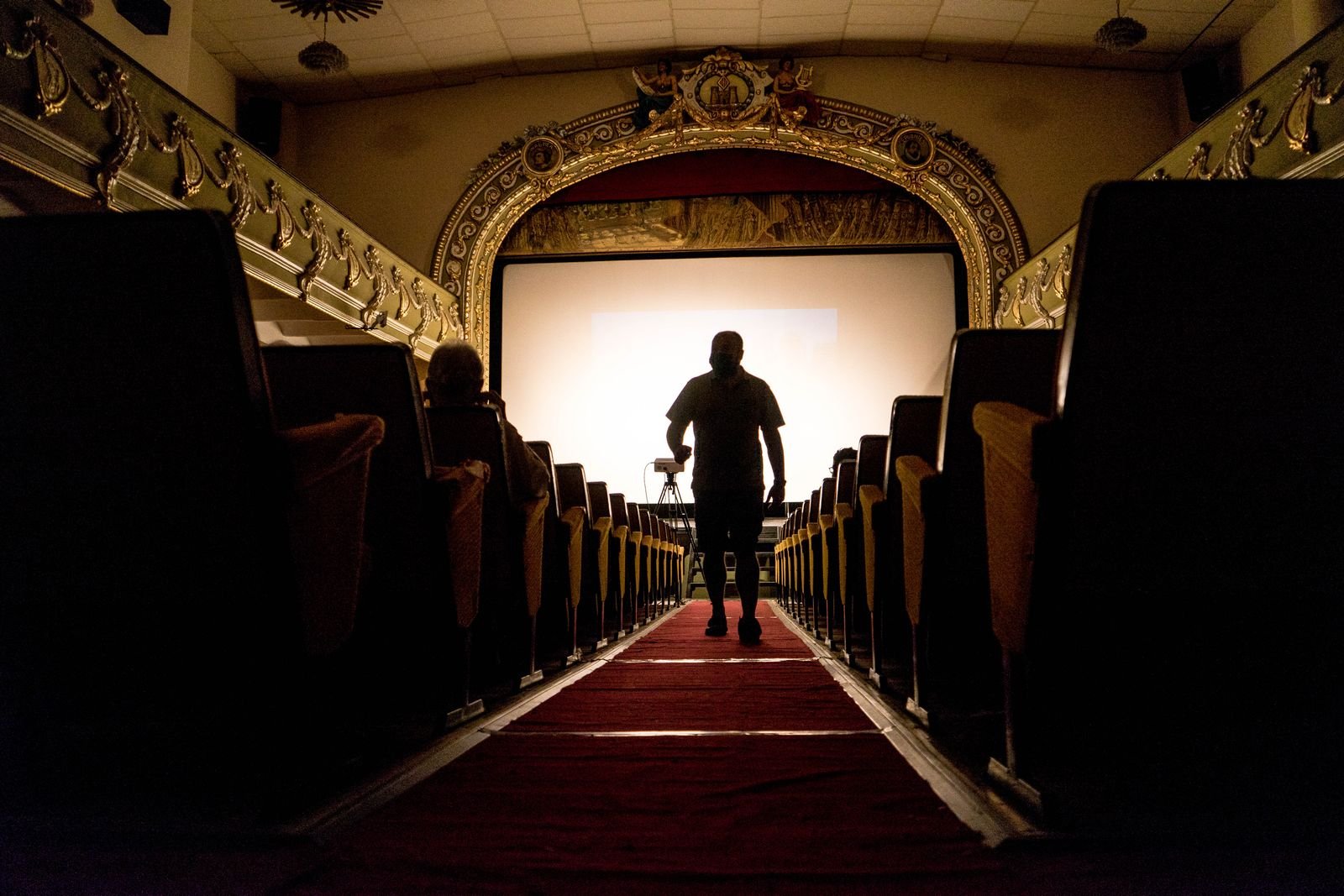 Popcorn im Kino