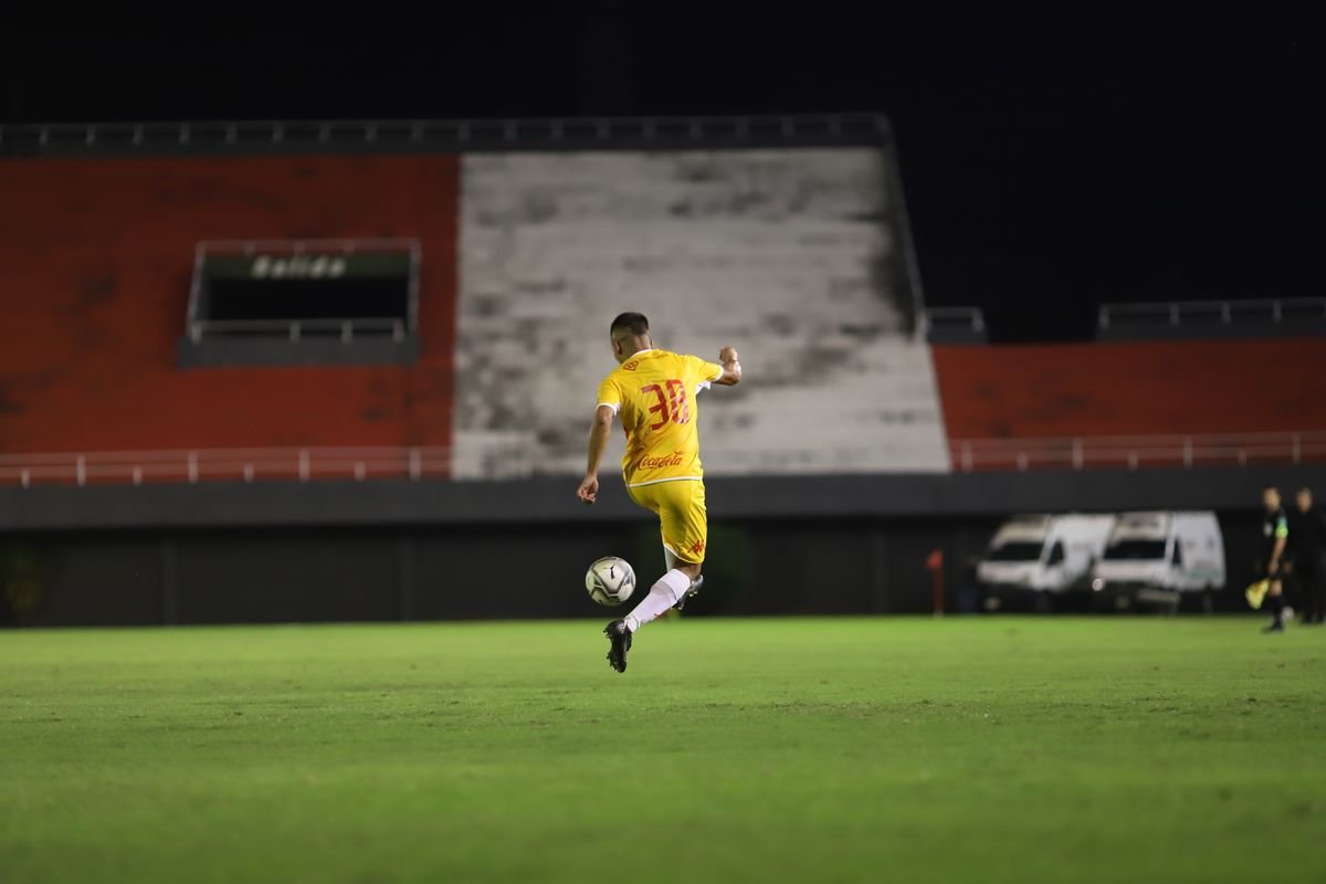 Fußballspieler in Aktion